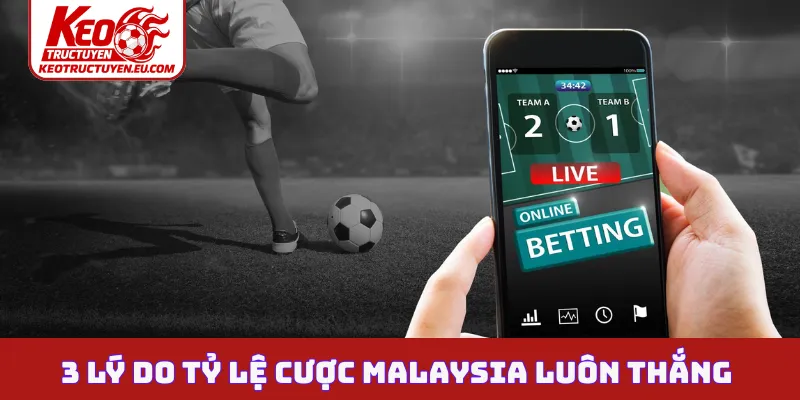 3 lý do tỷ lệ cược Malaysia luôn thắng