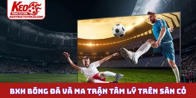 BXH bóng đá và ma trận tâm lý trên sân cỏ