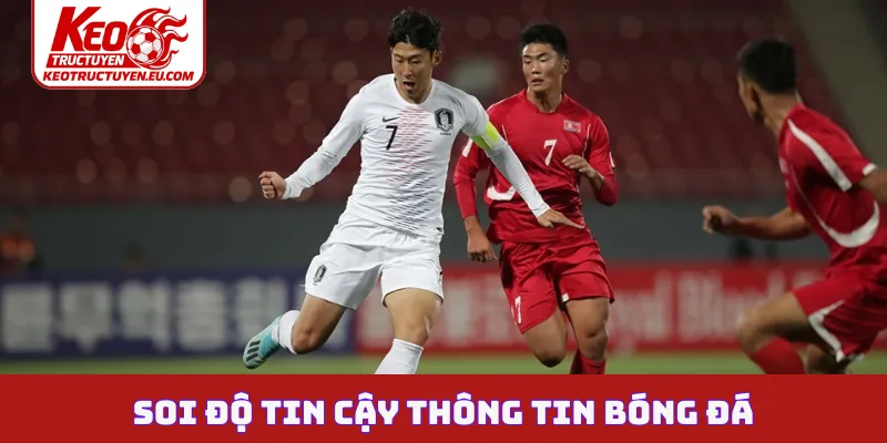 Soi độ tin cậy thông tin bóng đá